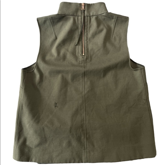 Kit and Ace green sleeveless top with pockets - Picture 4 of 7